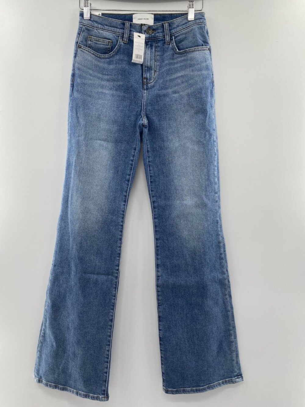 Current/Elliott Women's High Rise Scooped Jarvis Flare Jeans 23 Love Me Always